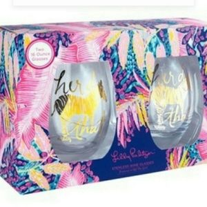 ***SOLD***Lilly Pulitzer wine  never used